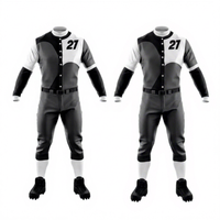 Tenues de baseball pour hommes de qualité supérieure, en spandex/coton, avec logo d'équipe personnalisé, toutes saisons, séchage rapide, impression de logo personnalisée, OEM