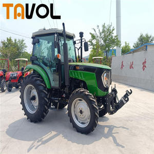 รถแทรกเตอร์ฟาร์มขับเคลื่อน 4 ล้อ 4x4 90 แรงม้า เครื่องจักรกลการเกษตร รถแทรกเตอร์ราคาถูกสำหรับขาย - Product Image 2
