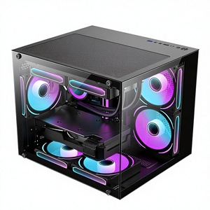 Computadora <span class=keywords><strong>de</strong></span> Escritorio para <span class=keywords><strong>Juegos</strong></span> con Chasis Transparente Personalizado, CPU I3-12100F, 8GB <span class=keywords><strong>de</strong></span> RAM DDR4, SSD SATA <span class=keywords><strong>de</strong></span> 256GB, PC para <span class=keywords><strong>Juegos</strong></span> <span class=keywords><strong>de</strong></span> 500W para Estudiantes - Product Image 2