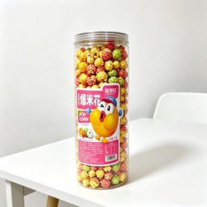 <span class=keywords><strong>Palomitas</strong></span> de Maíz Dulces de Colores Arcoíris, Sin GMO, 286g*20, Frasco Grande, Bocadillo para Fiestas, Sin Grasas Trans, Textura Semiblanda, Diseño de Bolsa Personalizado - Product Image 1