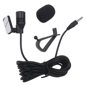Venta caliente 3 metros de largo micrófono de condensador de coche Dispositivo de plástico externo con función de cancelación de ruido de comunicación por cable - Product Image 2