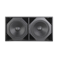 Haut-parleur de performance EVE228 double 18 pouces en contreplaqué, directement de l'usine, subwoofer haute puissance 1000W, réponse en fréquence 60Hz-15KHz