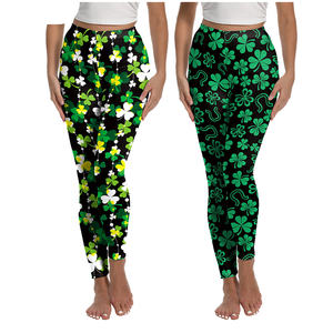 Meiyang <b>Seamless</b> Custom Printed High Waist Yoga <b>Leggings</b> Pockets Anti-Bacterial Breathable Spandex/Polyester Fabric Floral Print - Product Image 1