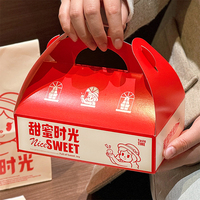Ensemble d'emballages de boulangerie haut de gamme imprimés sur mesure : Boîte à donuts, Sac à baguette en papier, Pochette plate autoportante, avec logo, pour pâtisserie et boutique de cadeaux