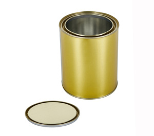 1kg Vàng lót Vòng sơn tin có thể với ba đường may, kín kim loại <span class=keywords><strong>container</strong></span> cho lớp phủ công nghiệp, Chứng Khoán sẵn sàng & OEM in ấn - Product Image 5