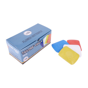 Craie de tailleur carrée colorée DB-10 Flower Butterfly pour la marquage de vêtements - Product Image 1