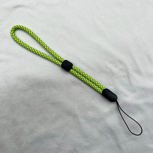 Cordon de suspension court télescopique réglable en polyester pour appareil photo d'enfant, clé USB, réflecteur, corde bicolore - Product Image 4