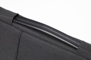 Housse d'ordinateur portable de voyage d'affaires avec logo personnalisé, sacoche avec poignée, étui pour ordinateur portable en polyester imperméable pour ordinateurs portables de 15,6 pouces - Product Image 5