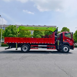 Grúa Montada en Camión Foton Aumark 4x2 de Alta Calidad con Pluma Rígida, Precio de Fábrica, Grúa Cargadora de 12 Toneladas y 10 Toneladas - Product Image 5