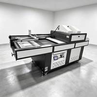 Semi-automatische éénkleurige vlakbed zeefdrukmachine XG500*700mm registratieklare