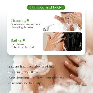 Jabón Sólido de Pepino MAYCHEER 60g, Limpieza Profunda, Control de Grasa, Elimina Ácaros, Refresca e Hidrata - Product Image 4