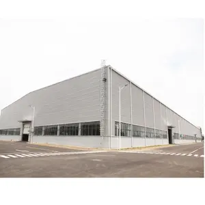 Modern Prefab Steel Structure Building Warehouse/Workshop/Office Construction industrial building