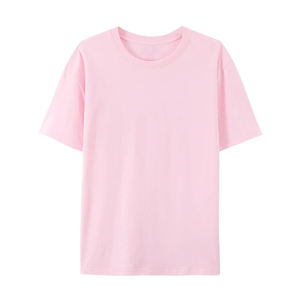 Camisetas de Verano para Hombre al por Mayor, Baratas, de Cuello Redondo, Manga Corta, Estampadas, de Alta Calidad, 100% Algodón, Lisas, de Color Sólido - Product Image 4