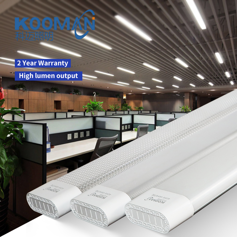 Tube à LED Nouveau design Vente en gros Haute luminosité Led Batten Light Led Purification Fixture Aluminium Lattes