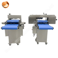 Horizontal Disc Hamburger Bun Cutter Bread Slicer Machine for Bakery Sandwich Bread Cutter