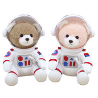 Ours en peluche astronaute en peluche jouets en gros ours en peluche en peluche Animal en peluche personnalisé ours astronaute en peluche