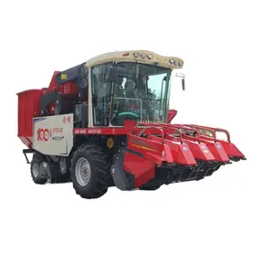 Used 240HP 4 rows Corn Harvester 95% new less than 200 working hours