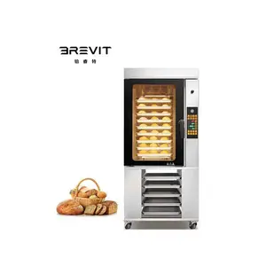 Hot sale 5 trays commercial bakery equipment bread making machine electric pizza convection oven