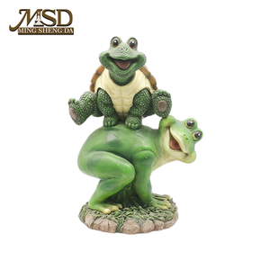 Par <span class=keywords><strong>de</strong></span> Ranas Decorativas Esculpidas en Resina, Estatua <span class=keywords><strong>de</strong></span> Pareja <span class=keywords><strong>de</strong></span> Ranas Caprichosas para Jardín, Camino y Jardín <span class=keywords><strong>de</strong></span> Flores, Arte y Coleccionismo - Product Image 2