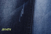 9.5 oz jeans denim tissu coton/polyester/Spandex avec fil OA en rouleaux