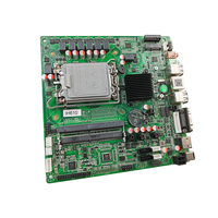 Placa Base Industrial Mini ITX PCWINMAX H610 LGA1700 Compatible con CPU de 12.ª/13.ª Generación DDR4 Puertos VGA/HD/COM OEM para PC Industrial
