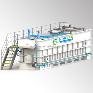 HOT NORSEN Dairy processing Removed Oil and grease Dissolved Air Flotation DAFMachine Whitewater System wastewater treatment