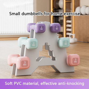 Bán buôn xách tay Trọng lượng nhẹ gang quả tạ cho phụ nữ trẻ em Non-Slip trọng lượng nhỏ cho nhà phòng tập thể dục Yoga tập thể dục - Product Image 3