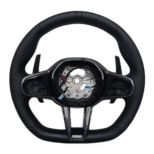 พวงมาลัยหนังเจาะรู รุ่นขายดี สำหรับรถยนต์ BMW G Series M3 G20 G30 G80 M4 G82 M5 CS - Product Image 1