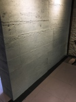 Panneaux en béton léger en ciment, panneaux en polyuréthane imitation pierre pour style industriel
