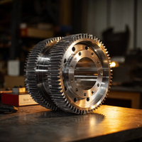 Volant moteur de remplacement OEM en aluminium billette et acier inoxydable usiné CNC de haute qualité avec usinage par électroérosion à fil et brochage