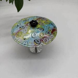 Cymbale de voiture portable d'intérieur, mini cymbale crash en métal faite à la main, 14x12CM, avec logo couleur personnalisé, pour la musique, vente en gros - Product Image 5