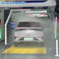 Plan de conception du système de lavage de voitures entièrement automatisé sans contact à 360 degrés