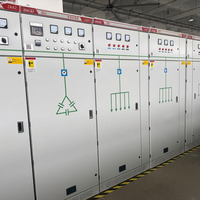 Armoire de distribution d'énergie GGD basse tension à commutation fixe 400V 1600A 50kA IP30 pour sous-station industrielle