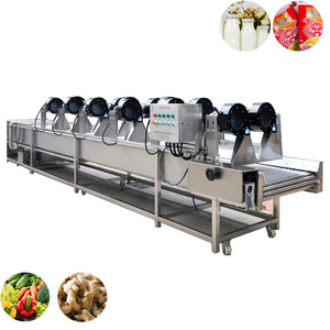 Nouvelle machine de séchage à air froid pour le nettoyage et le traitement des légumes et des fruits, ligne de production de sécheur d'air multifonctionnelle avec 220V/380V - Product Image 6