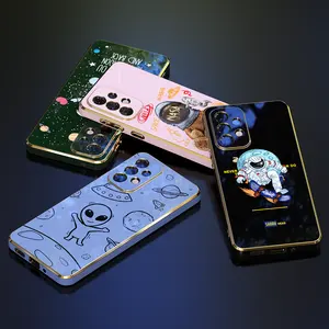 Funda trasera para teléfono móvil <span class=keywords><strong>Samsung</strong></span> A13, A33, A53, A73, patrones personalizados, galvanizado 6D, TPU, <span class=keywords><strong>a</strong></span> prueba de golpes - Product Image 1