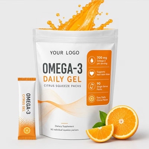 Etichetta OEM <span class=keywords><strong>Omega</strong></span> 3 olio di pesce in polvere estratto di foglie di EPA DHA Stevia supporta gli occhi del cuore salute del cervello olio di pesce integratore per adulti - Product Image 1