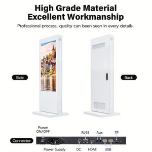 1YR bảo hành ngoài trời Android HD mạng LCD Máy nghe nhạc quảng cáo màn hình cảm ứng sàn ngoài trời đứng SDK hiển thị văn bản Máy nghe nhạc - Product Image 5