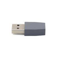 Adaptador convertidor USB 2,0 macho a tipo C hembra Adaptador de fuente de alimentación Salida AC para computadoras portátiles y PC