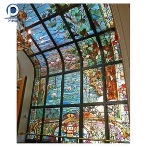 <span class=keywords><strong>Precio</strong></span> <span class=keywords><strong>de</strong></span> fábrica Inicio Villa Arte Vidrio decorativo Fabricante Diseño religioso Vidrieras Cúpula <span class=keywords><strong>Tragaluz</strong></span> Vidrieras templadas - Product Image 3