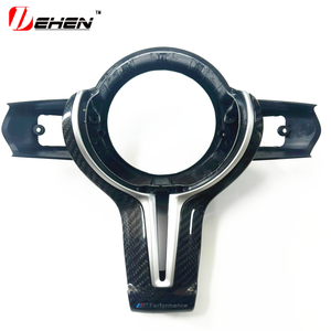 适用于宝马<span class=keywords><strong>M</strong></span>系列F80 F82 F10 F06 F12 F13 F15 F16 <span class=keywords><strong>M</strong></span>-运动型F20 F22 F30 F31 F32 F33 F36适用于宝马方向盘装饰碳纤维 - Product Image 4