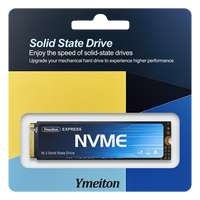 قرص صلب داخلي من نوع M.2 NVMe SSD 2280 SATA من Ymeiton OEM بغلاف بلاستيكي عالي السرعة بسعة 256 جيجابايت إلى 1 تيرابايت، سرعة قراءة 1800-2500 ميجابايت/ثانية، سرعة كتابة 1200-1700 ميجابايت/ثانية.