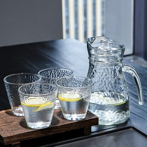 Wholesale <strong>Set</strong> Selling Living Room Home Household <strong>Teapot</strong> Kettles <strong>Set</strong> Cold Water Pitcher Glass Water Jug <strong>Set</strong> - Product Image 4
