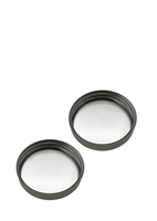 Capsules à visser en aluminium de 58 mm avec filetage interne, bouchons anti-déversement pour bouteilles, impression sérigraphique, emballage alimentaire