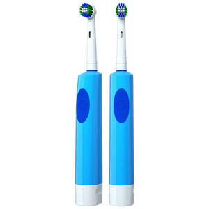 Brosse à dents électrique sonique pour adultes en gros, OEM, portable, batterie, blanchiment, tête de brosse rotative remplaçable, douce, étanche IPX5 - Product Image 1