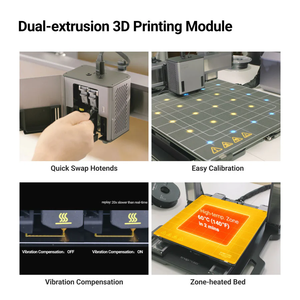 Snapmaker Artisan - Impresora 3D 3 en 1 de Gran Tamaño, Máquina de Grabado y Corte Láser para Uso Doméstico y Tiendas de Impresión - Product Image 5