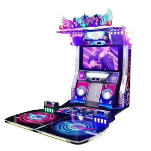 Coin operated dance arcade Interactive battle dancing game Foot <b>step</b> rhythm dance <b>machine</b> Shopping mall arcade <b>machine</b> - Product Image 6