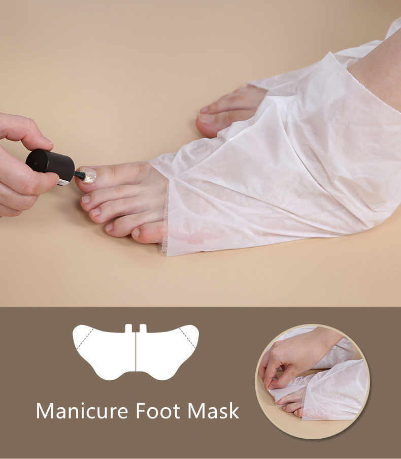 Masque de pied de manucure