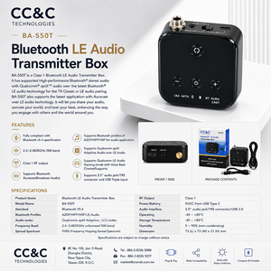 Best selling products 3.5mm jack Bluetooth transmitter High Quality <b>Wireless</b> audio transmitter box - Product Image 3
