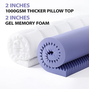 Cubrecolchones de Microfibra de Poliéster Ecológico Más Vendido, Cubrecolchones Refrescante para Hotel - Product Image 4