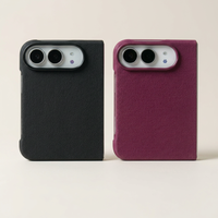 Coque de téléphone en tissu PU ultra-légère avec protection contre les chutes pour Apple iPhone 18 Fold, antidérapante, OEM personnalisée